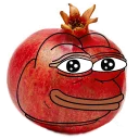 Sticker from Pomegranate Pepe🐸♥️ (By: @SamyLo_diary)