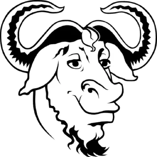 Sticker from gnu @linux_nerd
