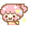 🤩 emoji ˗ˋʚ 𝑝𝑖𝑥𝑒𝑙 ♡︎ @I1RRN ɞˊ˗ Telegram sticker 4 of 119