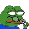 🧐 emoji Pepe ➡️ @Ctikerubot Telegram sticker 19 of 57
