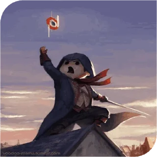 🗣 emoji assassin's creed Telegram sticker 23 of 51