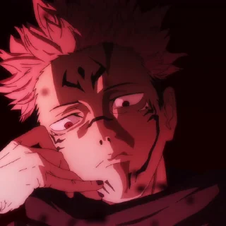 🖤 emoji 嫌い𝙠𝙞𝙣𝙜 𝙤𝙛 𝙘𝙪𝙧𝙨𝙚𝙨 -[ @JujutsuKaisen_Anime ] Telegram sticker 24 of 45