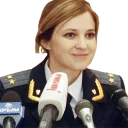 Sticker from Natalia Poklonskaja