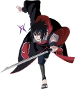 Sticker from Uchiha Sasuke