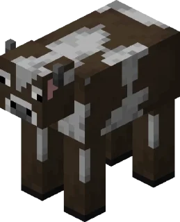 🐄 emoji Minecraft Mobs Telegram sticker 10 of 77