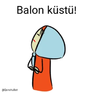 😒 emoji Balon @Qonshubot Telegram sticker 13 of 31