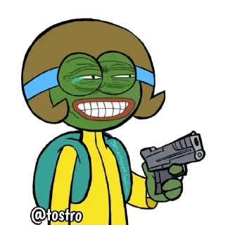 😂 emoji Pepefy by @scribbler Telegram sticker 16 of 38