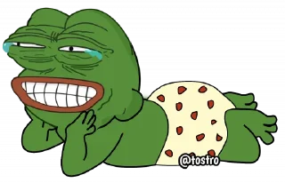 😂 emoji Pepefy by @scribbler Telegram sticker 10 of 38