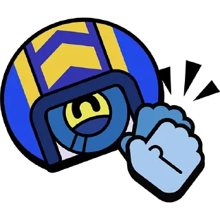 👏 emoji Stu Telegram sticker 6 of 9