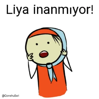 😱 emoji Liya @Qonshubot Telegram sticker 3 of 31