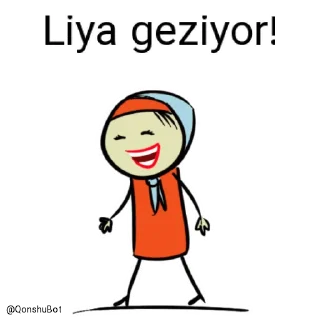 🚶‍♂️ emoji Liya @Qonshubot Telegram sticker 10 of 31