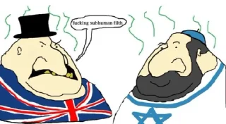 Sticker from Ceo Of Trolling 🇬🇧‍⃠ Anglo Hate Pack (@CalsiBot)