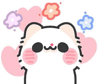 Sticker from 𝖼𝖺𝗍 𝖼𑄝𝗎𝗉𝗅𝖾 ‌ ‌ ‌ ‌@tokitopack