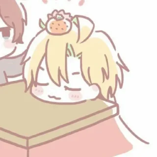 Sticker from “ハスの花;~