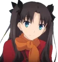 Sticker from Tohsaka Rin