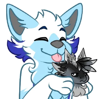 💙 emoji Ruben and Oriam Telegram sticker 23 of 38