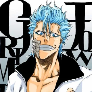 Sticker from Grimmjow By @Headless_Reap3r