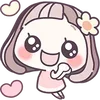 ⭐ emoji ˗ˋʚ 𝑔𝑖𝑟𝑙𝑖𝑒 ♡︎ @I1RRN ɞˊ˗ Telegram sticker 19 of 40