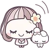 ⭐ emoji ˗ˋʚ 𝑔𝑖𝑟𝑙𝑖𝑒 ♡︎ @I1RRN ɞˊ˗ Telegram sticker 16 of 40