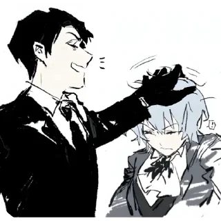 ⚫ emoji 𝙷𝚊𝚛𝚞 Telegram sticker 12 of 60