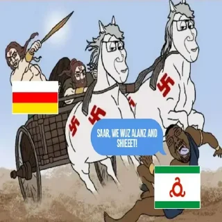 🥹 emoji Ossetian classic⚔️ Telegram sticker 13 of 29