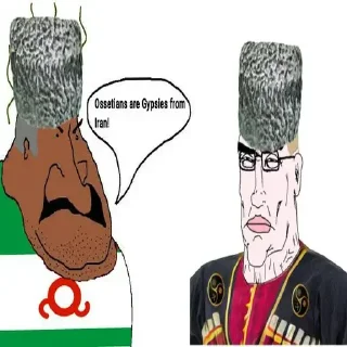 😭 emoji Ossetian classic⚔️ Telegram sticker 16 of 29