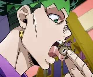 🖋 emoji Rohan Kishibe for Grayillusion Telegram sticker 15 of 54