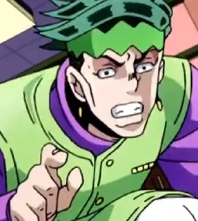 🖋 emoji Rohan Kishibe for Grayillusion Telegram sticker 19 of 54