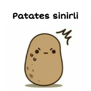 😁 emoji patates Telegram sticker 11 of 30