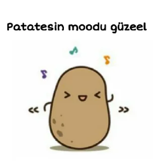 😁 emoji patates Telegram sticker 12 of 30