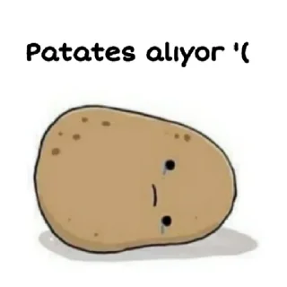 😁 emoji patates Telegram sticker 6 of 30