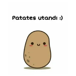 😁 emoji patates Telegram sticker 17 of 30