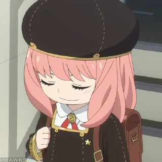 😌 emoji Anime World's Telegram sticker 23 of 70