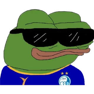😎 emoji Esteghlal by @PEPE_FootballFan Telegram sticker 21 of 30