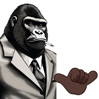Sticker from Bad Gorillas @prstickers