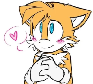 🌟 emoji Tails&Amy Telegram sticker 6 of 27