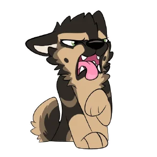😝 emoji Daryl & Michonne Telegram sticker 12 of 60