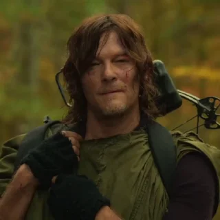 🏹 emoji Daryl Dixon ⨾ @Besidethedyingfire Telegram sticker 6 of 30