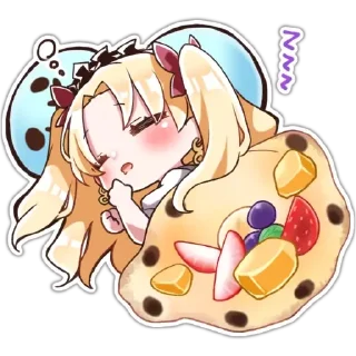 😴 emoji Ereshkigal - @Lyrx997 Telegram sticker 23 of 112