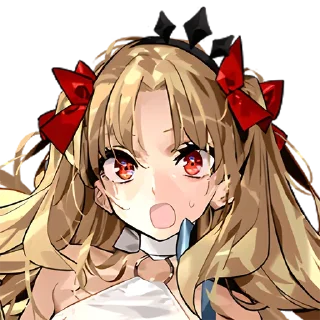 🫥 emoji Space Ereshkigal Expressions - @Lyrx997 Telegram sticker 10 of 73