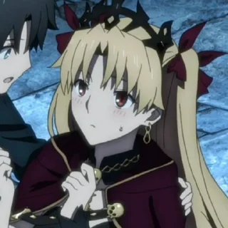 😳 emoji ereshkigal @stickerspackanime Telegram sticker 9 of 120