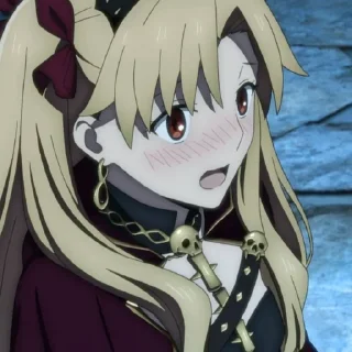 😳 emoji ereshkigal @stickerspackanime Telegram sticker 19 of 120