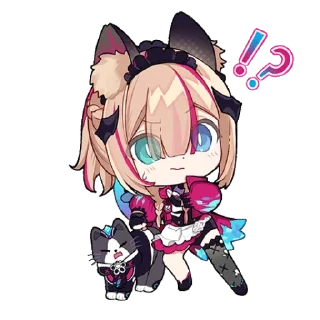 ⁉️ emoji HI3 adventures Telegram sticker 12 of 120