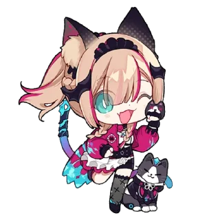 😉 emoji HI3 adventures Telegram sticker 11 of 120