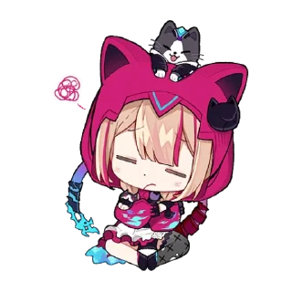 😞 emoji HI3 adventures Telegram sticker 10 of 120