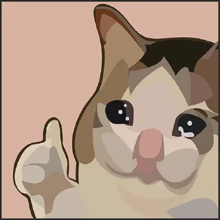 😺 emoji Meme Essentials Telegram sticker 19 of 45