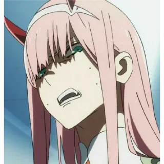Sticker from Zero two