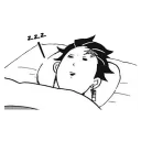 😴 emoji Kimetsu no Yaiba Telegram sticker 11 of 19