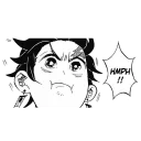 😤 emoji Kimetsu no Yaiba Telegram sticker 12 of 19