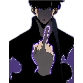 Sticker from Random Anime
